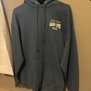 here for a good time hoodie